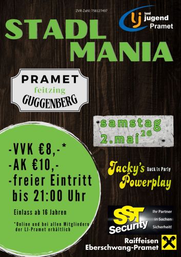 Entradas para Stadlmania 2026 en 02.05.2026 - Comprar entradas